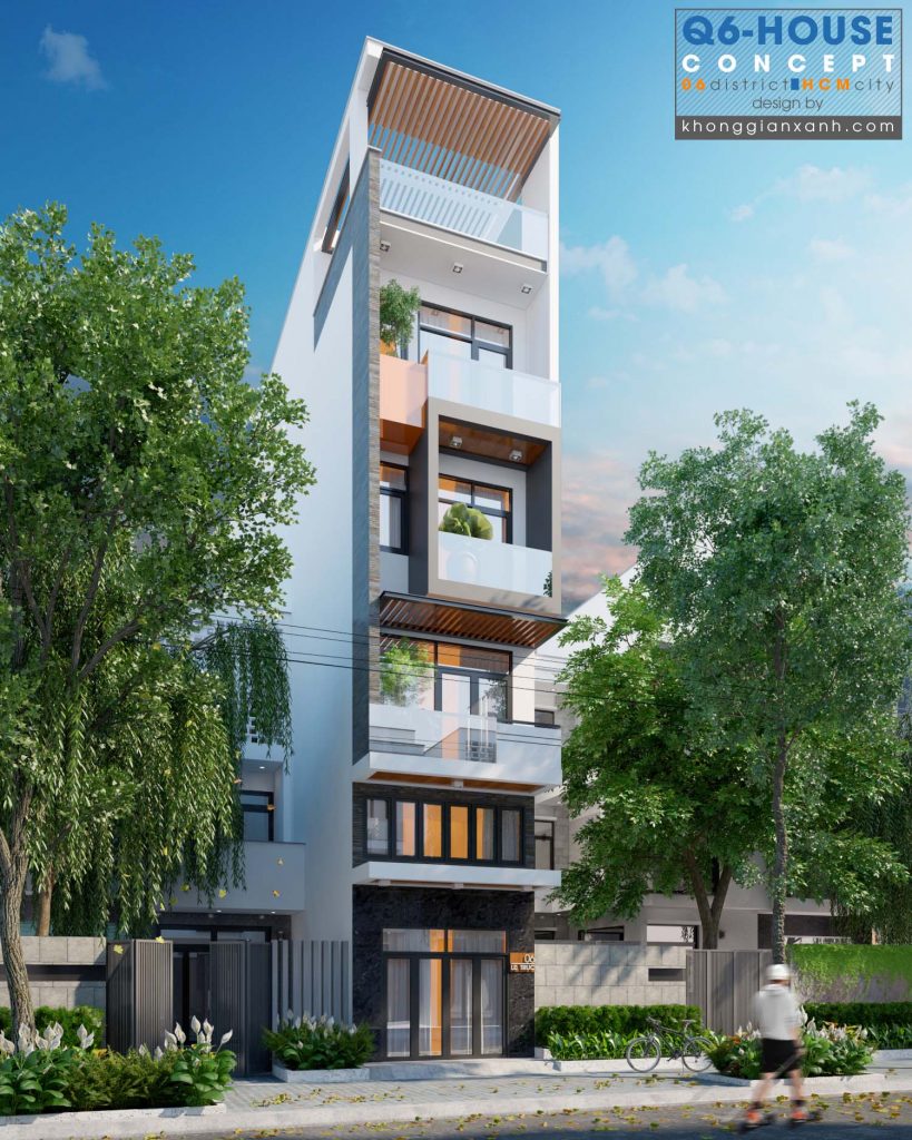 Thiết kế nhà phố quận 6 tp hcm