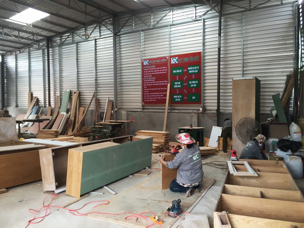 Thi công nội thất gỗ