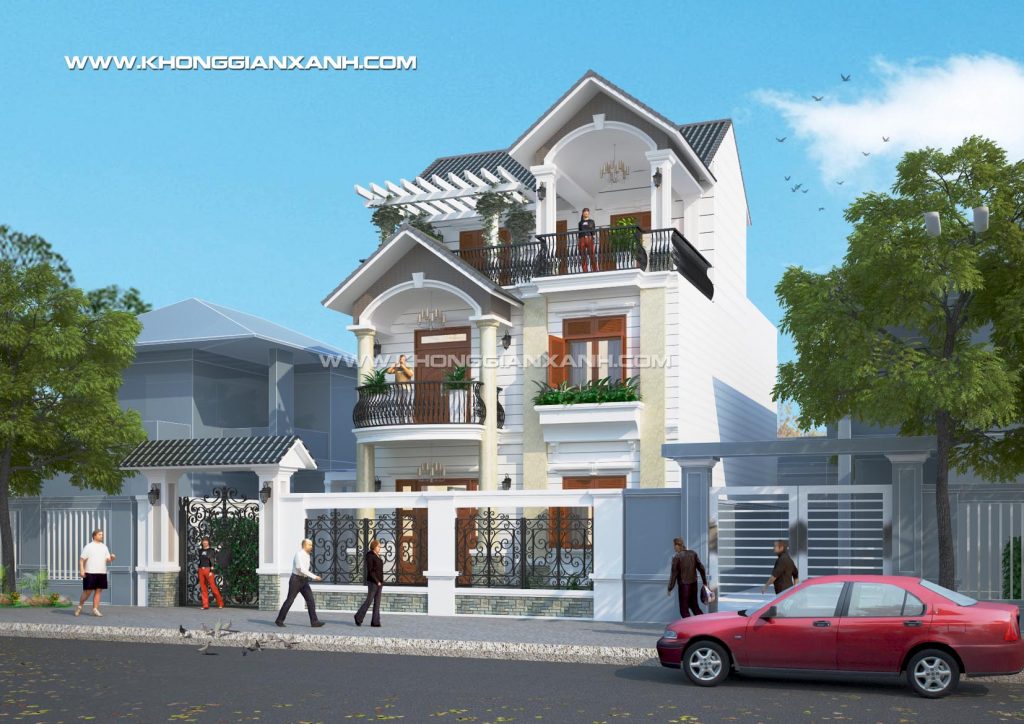 thiet ke biet thu o vung tau 2