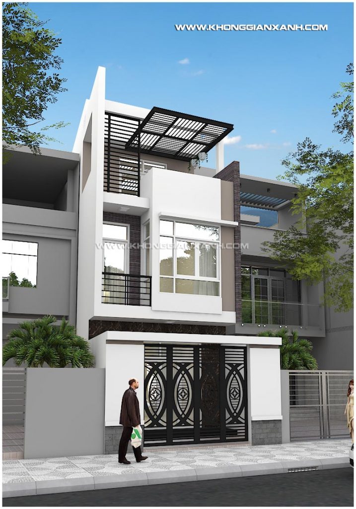 Thiết kế nhà phố ở Tp Vũng Tàu