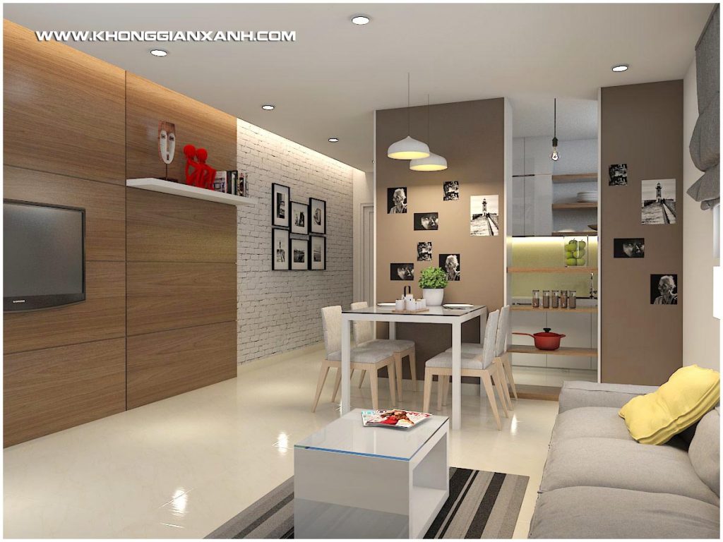 Thiết kế nội thất chung cư Vũng Tàu Center