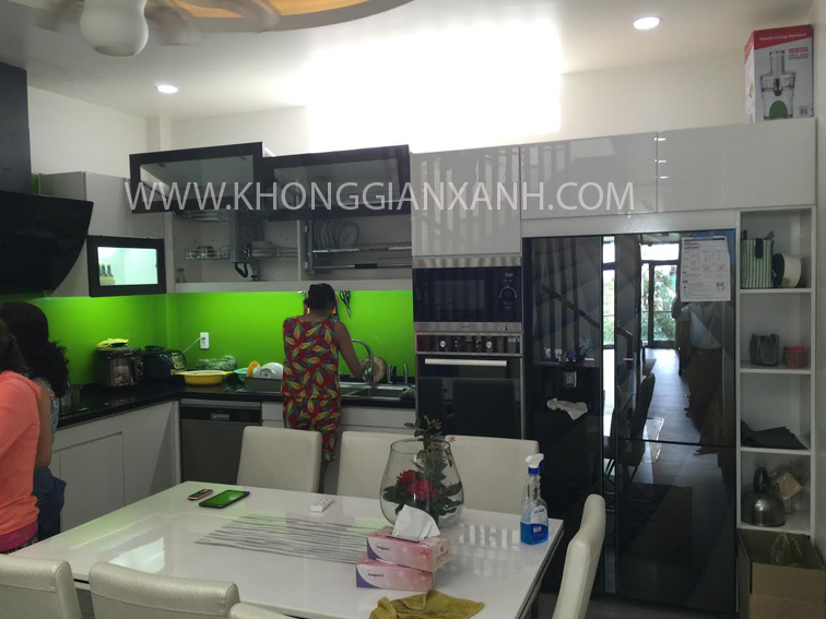 Công trình thực tế thi công nội thất nhà phố quận Tân Phú, HCM