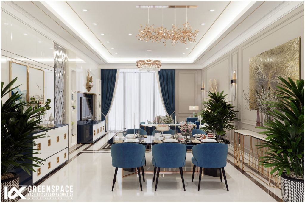 Thiết kế nội thất phong cách tân cổ điển