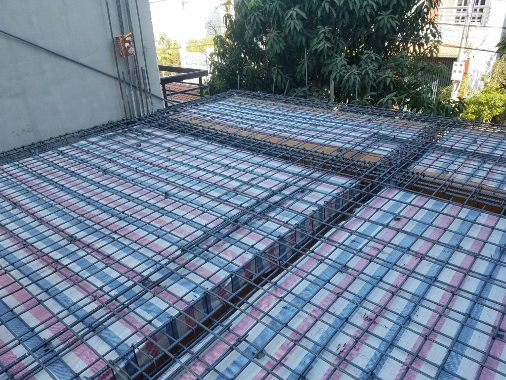 Thi công sắt sàn và kết cấu khung
