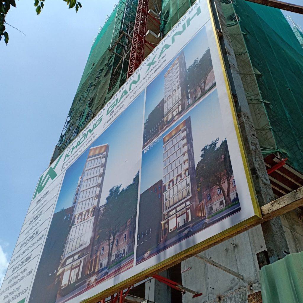 công trình của không gian xanh