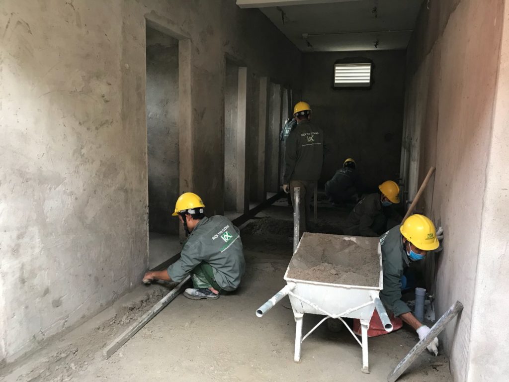 đội ngũ thực hiện thi công