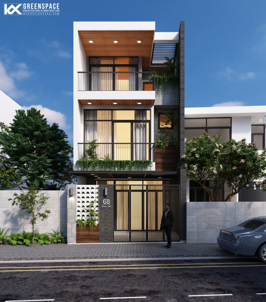 nhà phố hiện đại 3 tầng vũng tàu