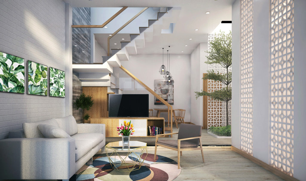 nhà phố phong cách tối giản xu hướng được ưa chuộng nhất 2020