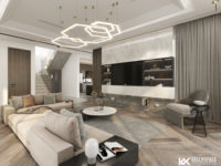 Thiết kế nội thất biệt thự vườn 180m2 - Sự hòa trộn giữa hiện đại và tân cổ điển