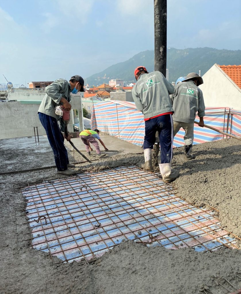 Bảo dưỡng sau khi đổ bê tông