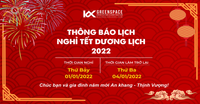 lịch nghỉ tết dương lịch