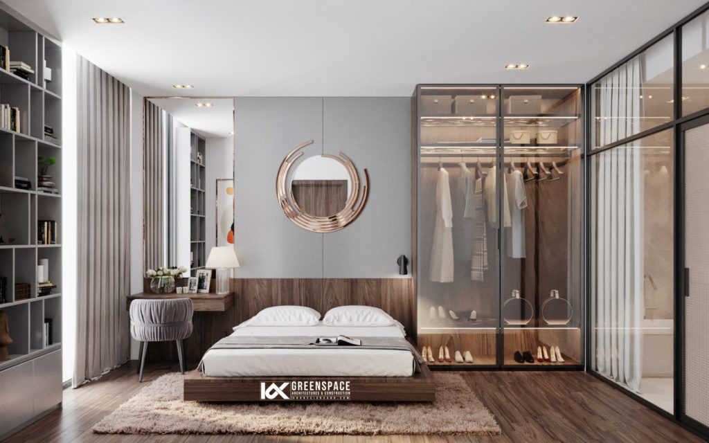 Thiết kế phòng ngủ trong nhà phố Hội An