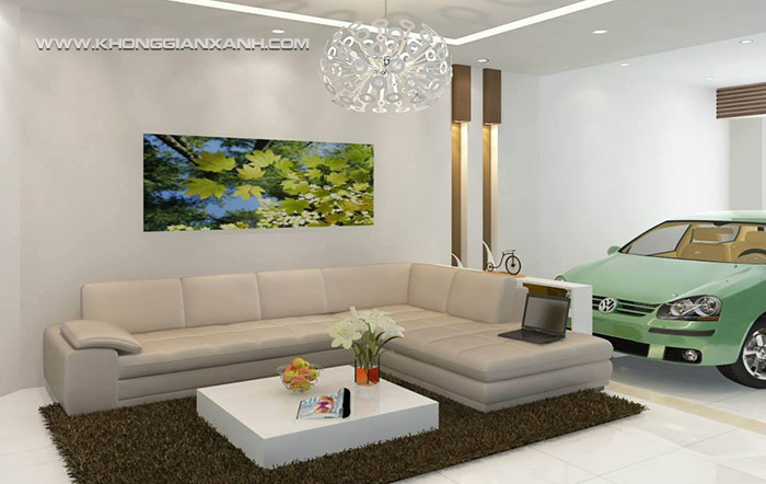 Thiết kế nội thất nhà phố hiện đại