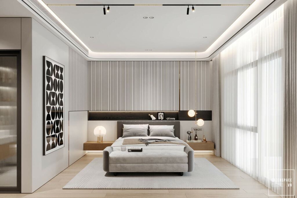 Cải tạo nội thất phòng ngủ master Vũng Tàu view 2