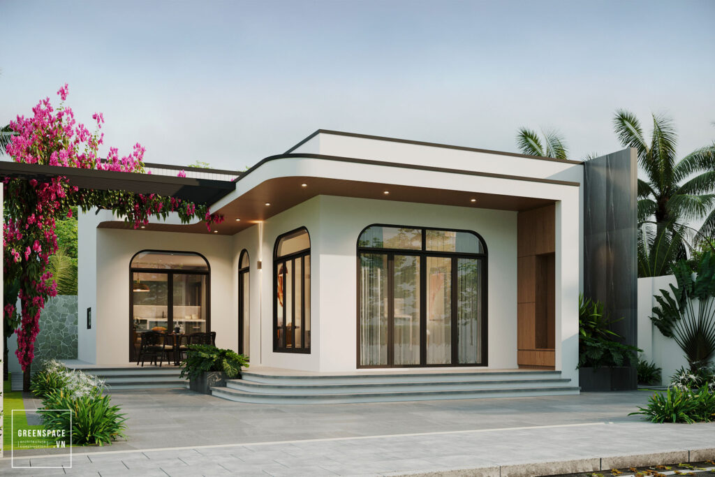 thiết kế nhà ở xuyên mộc