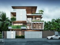 thiết kế nhà ở xuyên mộc đẹp