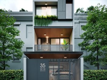 MÃN NHÃN VỚI THIẾT KẾ NHÀ PHỐ VŨNG TÀU HIỆN ĐẠI – C’HOUSE