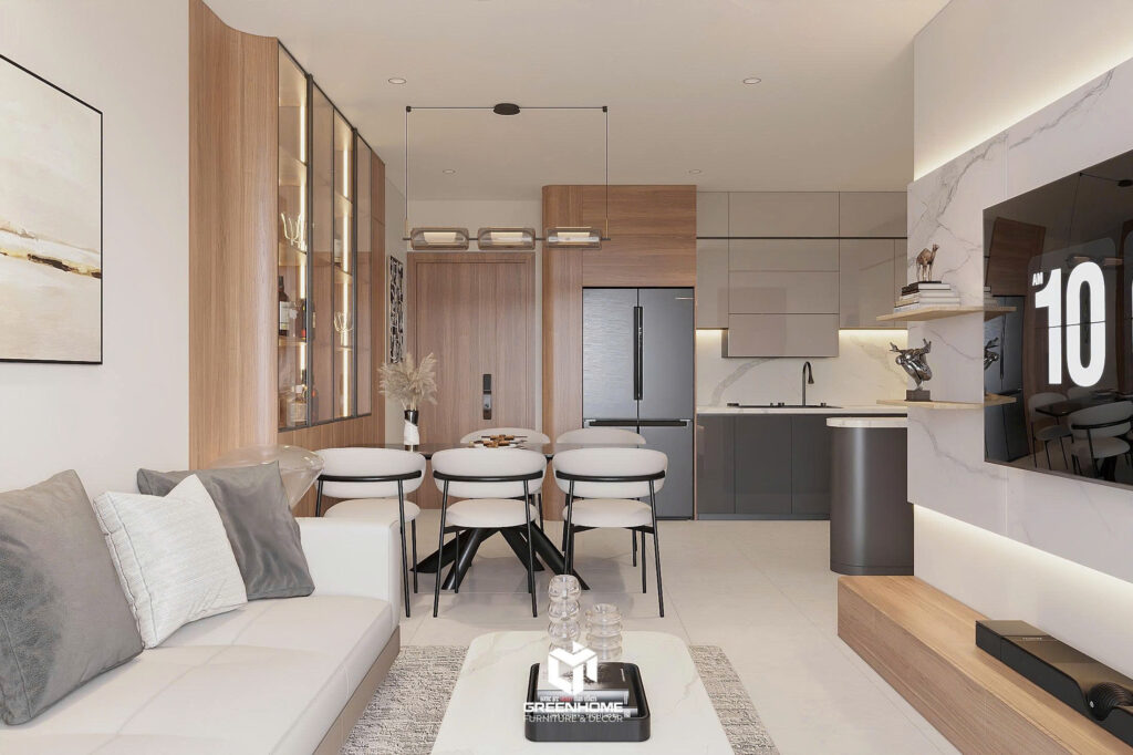 thiết kế nội thất chung cư Vũng Tàu Centre Point