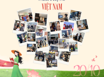 KHÔNG GIAN XANH CHÚC MỪNG NGÀY PHỤ NỮ VIỆT NAM 20.10