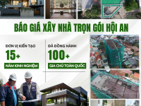 báo giá xây nhà trọn gói hội an