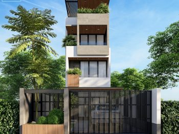 thiết kế nhà phố hiện đại 5x12m hcm