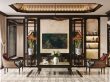 thiết kế nội thất biệt thự Indochine Bà Rịa Vũng Tàu 4
