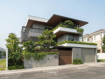 THIẾT KẾ BIỆT THỰ 3 TẦNG ĐÀ NẴNG HIỆN ĐẠI – LAM VILLA